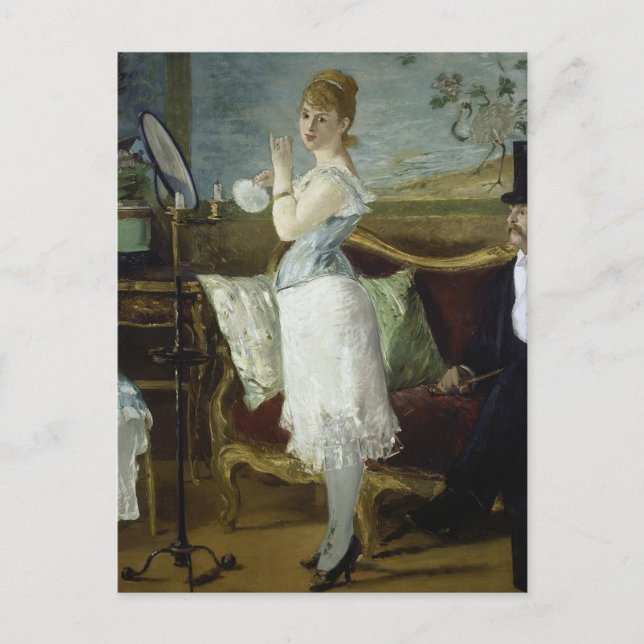 Cartão Postal Édouard Manet, Nana, 1877 (Frente)