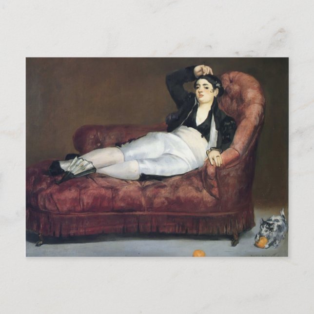 Cartão Postal Edouard Manet - O barco de Dante (Frente)