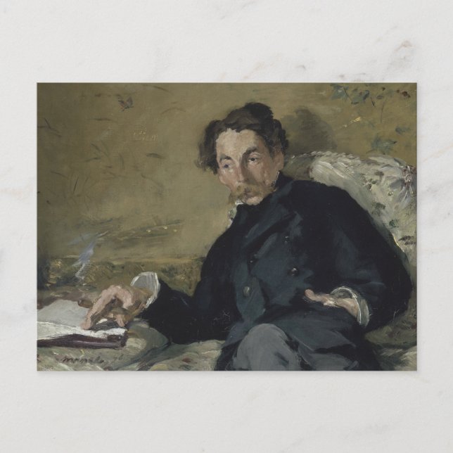 Cartão Postal Edouard Manet - Stephane Mallarme (Frente)