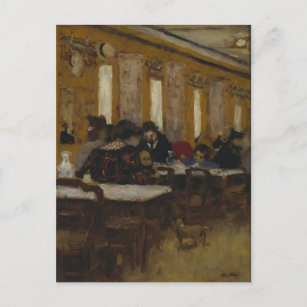 Cartão Postal Edouard Vuillard - O Pequeno Restaurante