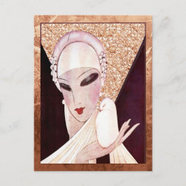 Cartão Postal Eduardo Garcia Benito - Dama do pássaro