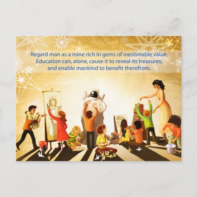 Cartão Postal Educação (Frente)