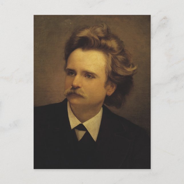 Cartão Postal Edvard Hagerup Grieg (Frente)