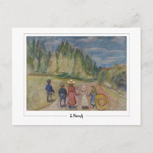 Cartão Postal Edvard Munch #11 - Arte Fina