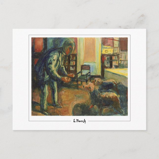 Cartão Postal Edvard Munch #13-3 - Arte fina (Frente)