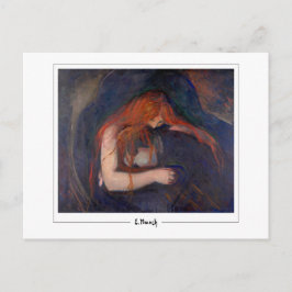 Cartão Postal Edvard Munch #27-3 - Arte Refinada
