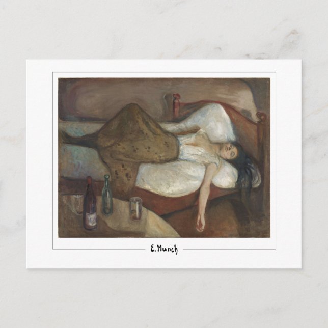 Cartão Postal Edvard Munch #340-3 - Arte Refinada (Frente)