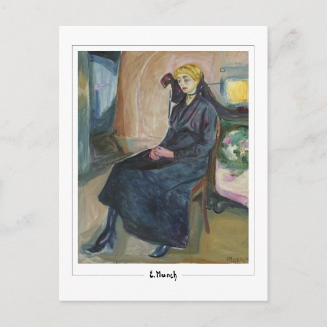 Cartão Postal Edvard Munch #427-3 - Arte Refinada (Frente)