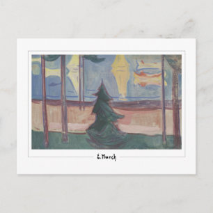 Cartão Postal Edvard Munch #502-2 - Arte fina