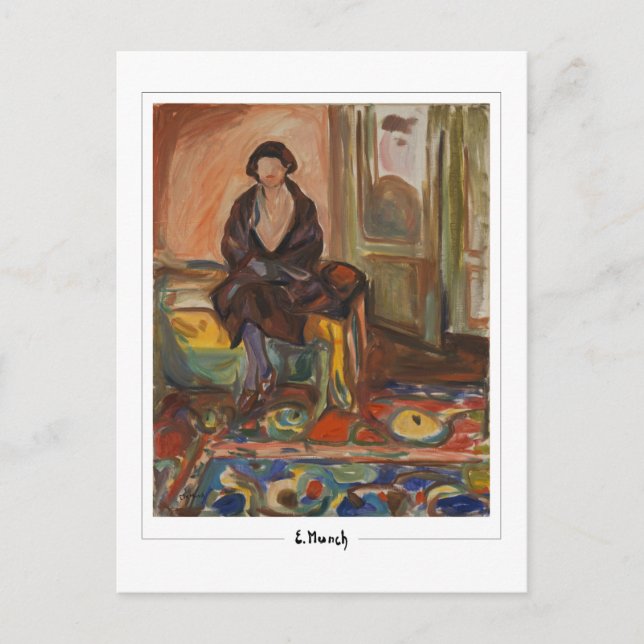 Cartão Postal Edvard Munch #598-3 - Arte Refinada (Frente)