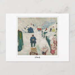Cartão Postal Edvard Munch #5-3 - Arte Refinada