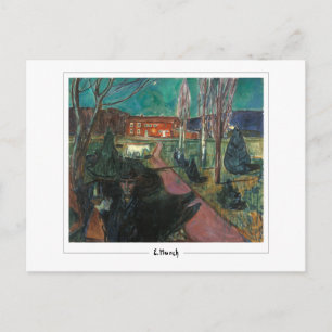 Cartão Postal Edvard Munch #621-2 - Arte Refinada