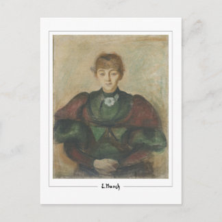 Cartão Postal Edvard Munch #683-3 - Arte fina