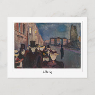 Cartão Postal Edvard Munch #762-3 - Arte Refinada