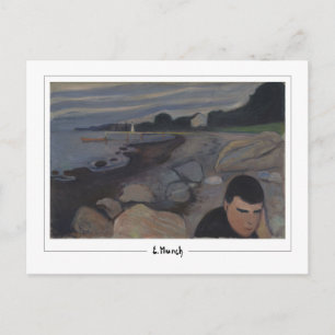 Cartão Postal Edvard Munch #767-3 - Arte Refinada