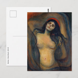 Cartão Postal Edvard Munch - Madona