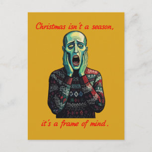 Cartão Postal Edvard Munch O Natal Não É Uma Estação