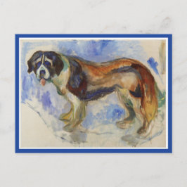 Cartão Postal Edvard Munch, Rua.