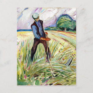 Cartão Postal Edvard Munch The Haymaker