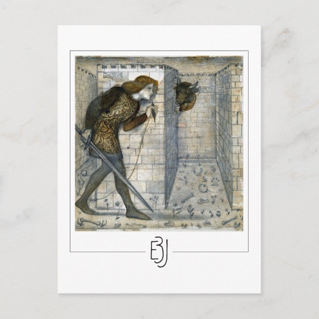Cartão Postal Edward Burne-Jones #134 - Cartão-postal de arte (Frente)