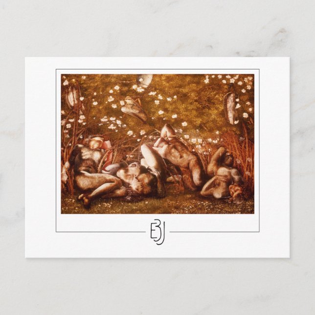 Cartão Postal Edward Burne-Jones #18 - Cartão-postal de arte (Frente)