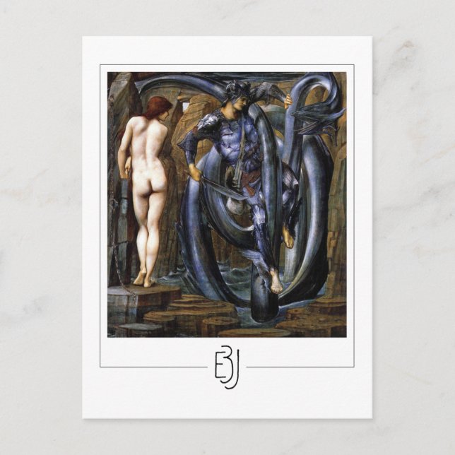 Cartão Postal Edward Burne-Jones #261 - Cartão-postal de arte (Frente)