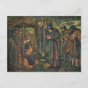 Cartão Postal Edward Burne-Jones - A Estrela de Belém