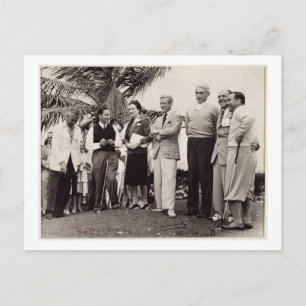 Cartão Postal Edward, Duque de Windsor (1894-1972) e Wallis, Du