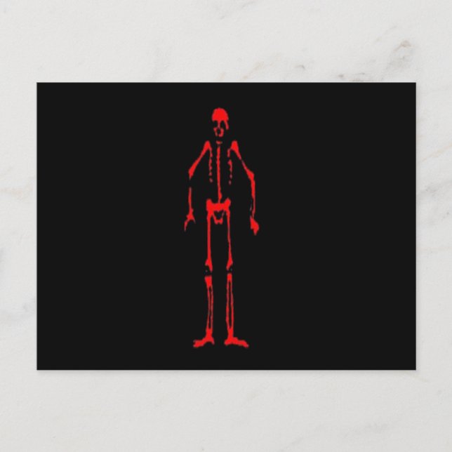 Cartão Postal Edward Low-Red (Frente)