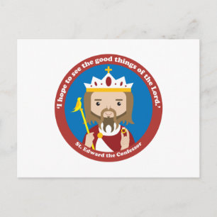 Cartão Postal Edward, o Confessor