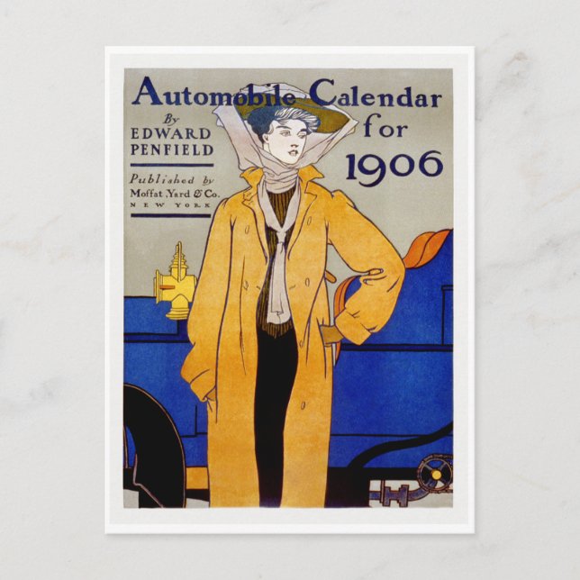 Cartão Postal Edward Penfield (Frente)