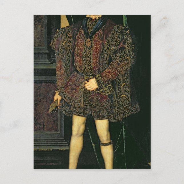 Cartão Postal Edward VI (Frente)