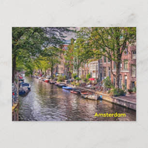Cartão Postal Egalantiersgracht, Amsterdã, Países Baixos