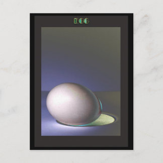 CARTÃO POSTAL EGG