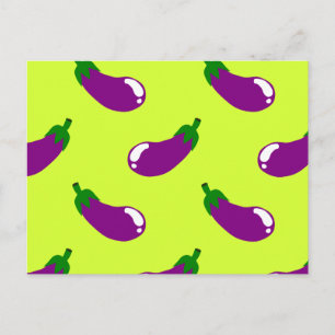 Cartão Postal EggPlant