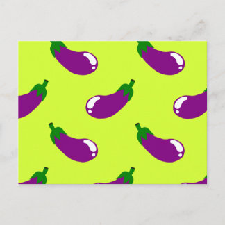 Cartão Postal EggPlant