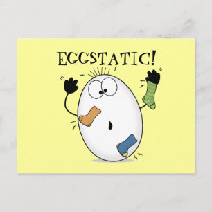 Cartão Postal Eggstatic-Ecstatic Egg
