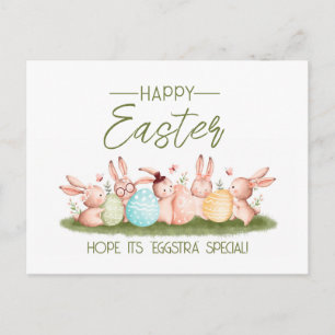 Cartão Postal Eggstra Especial! Feliz Páscoa
