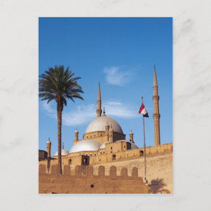Cartão Postal Egito, Cairo, Cidadela, Mesquita de Muhammad Ali