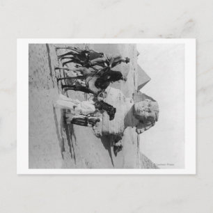 Cartão Postal Egito: turistas viajando pelo Nilo, Sphix