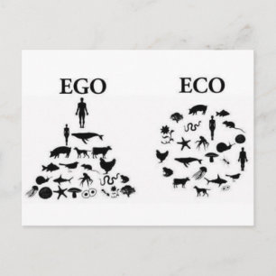 Cartão Postal ego ecológico