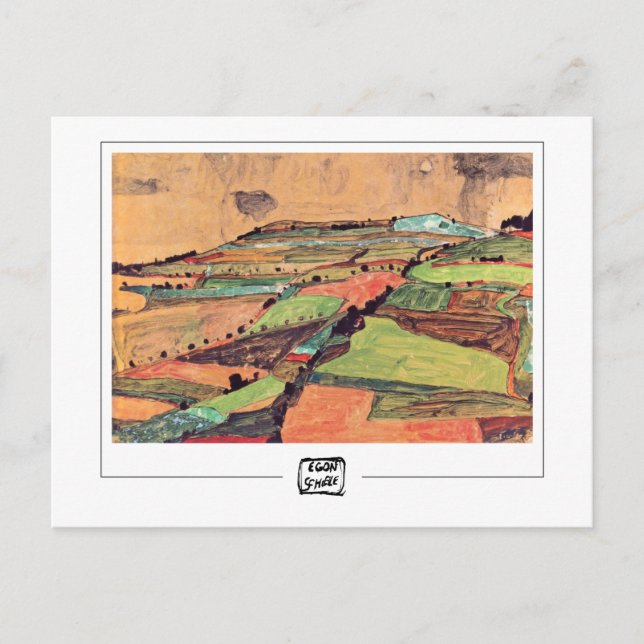 Cartão Postal Egon Schiele #11-2 - Cartão-postal de arte (Frente)