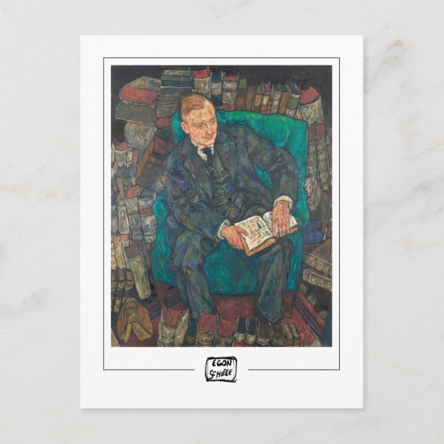 Cartão Postal Egon Schiele #14-2 - Cartão-postal de arte (Frente)