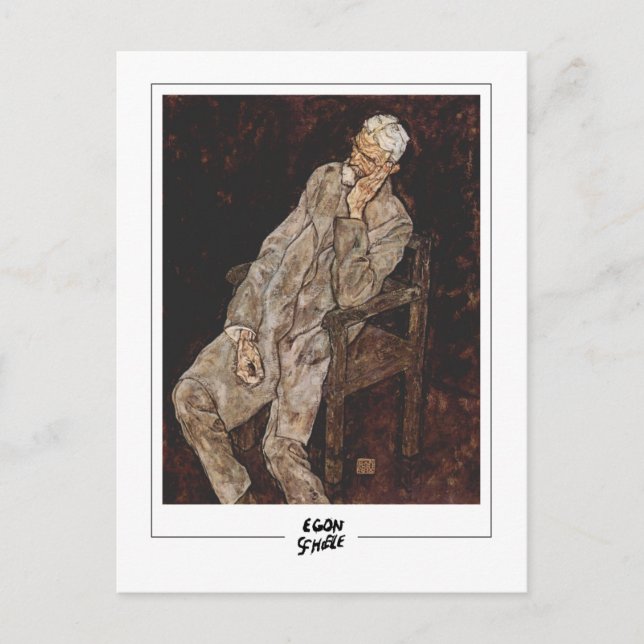 Cartão Postal Egon Schiele #260-2 - Belas Artes (Frente)