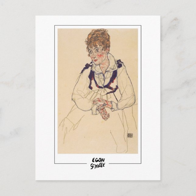 Cartão Postal Egon Schiele #305-2 - Arte Refinada (Frente)