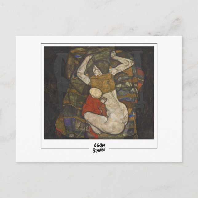 Cartão Postal Egon Schiele #340 - Arte Refinada (Frente)