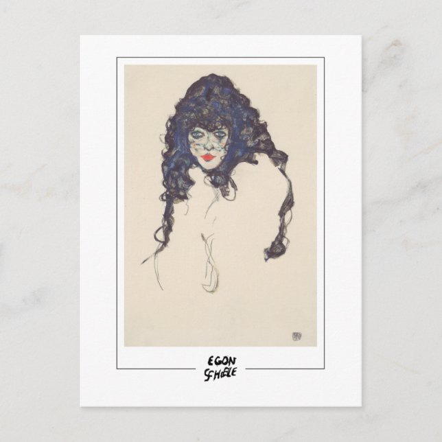 Cartão Postal Egon Schiele #400-2 - Belas Artes (Frente)