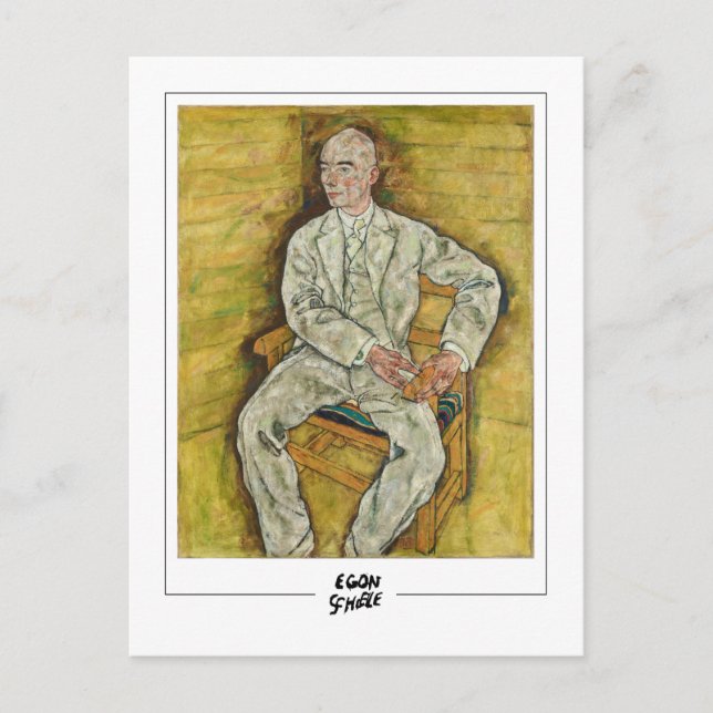 Cartão Postal Egon Schiele #456-2 - Arte Refinada (Frente)
