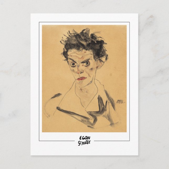 Cartão Postal Egon Schiele #620-2 - Arte fina (Frente)