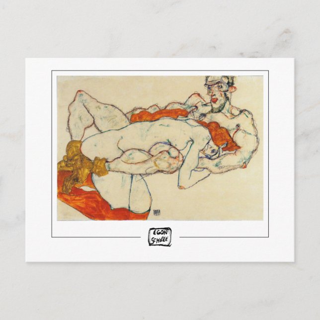 Cartão Postal Egon Schiele #6 - Cartão-postal de arte (Frente)